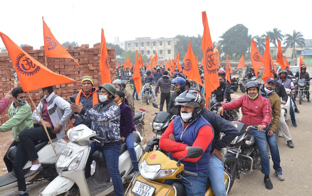 RSS launches Shri Ram temple public awareness rally