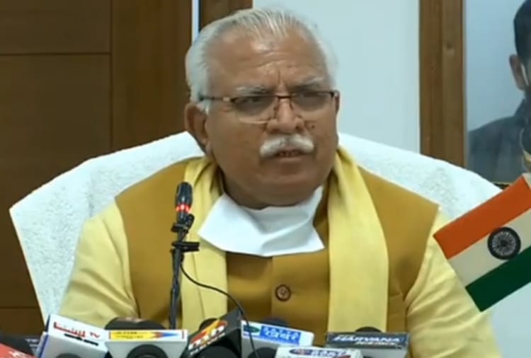 Haryana CM Manohar lal Said, Farm Laws in favor of Farmers, Government will not withdraw
