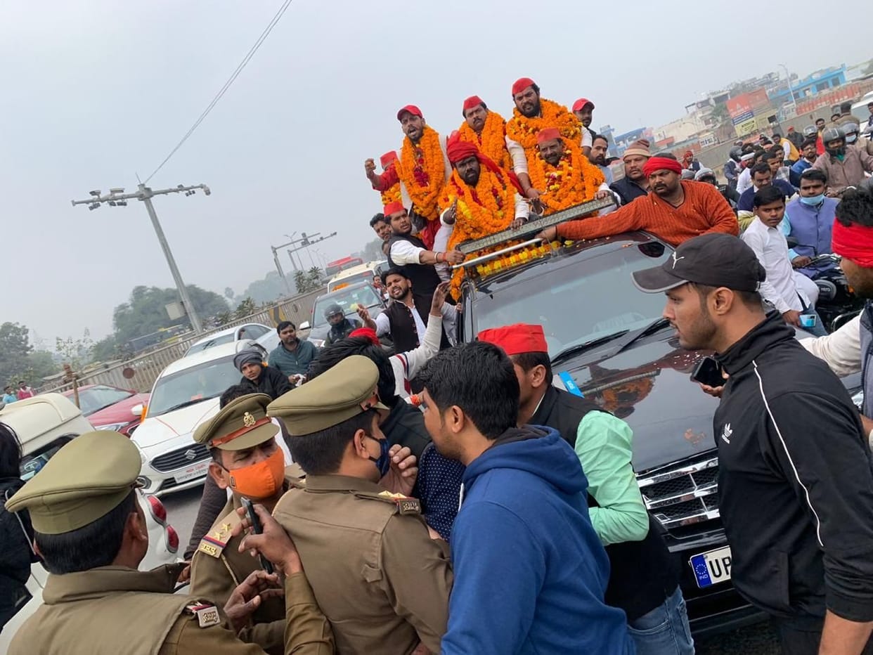 Preparation to surround SP's government with farmers on the issue of youth