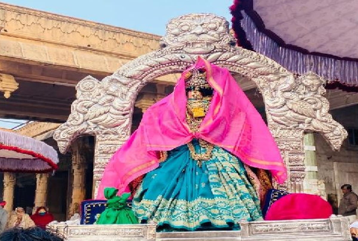 mata godamba vivah utsav in rangnath mandir vrindavan