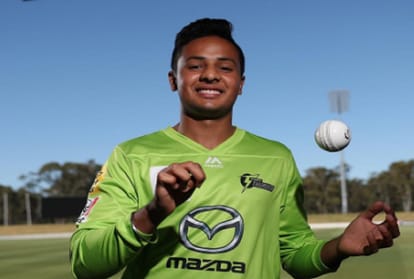 Who Is Tanveer Sangha who-took-four-wickets-on-debut Australia vs South Africa sa vs aus 1st T20I