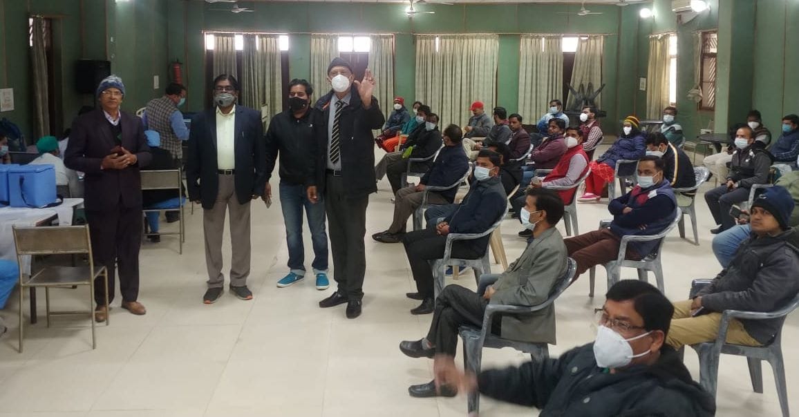Final dry run on 524 beneficiaries at 38 booths in the district