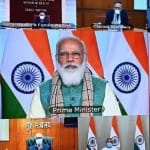 मुख्यमंत्रियों के साथ प्रधानमंत्री मोदी की बैठक