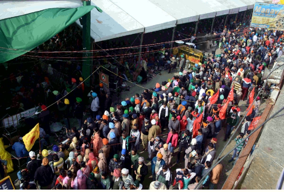 Delhi news: Thousands of people reached the border in support of farmers