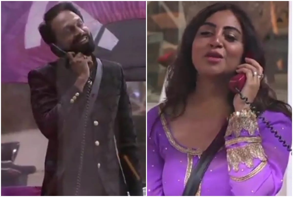 Bigg Boss 14 Arshi Khan Brother Farhan Khan Came To Meet Sister Confesses His Love For Rakhi Sawant