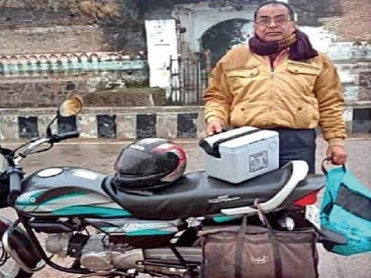 Bird FluThis Niwari officer traveled 350 km by bike and took the sample to Bhopal