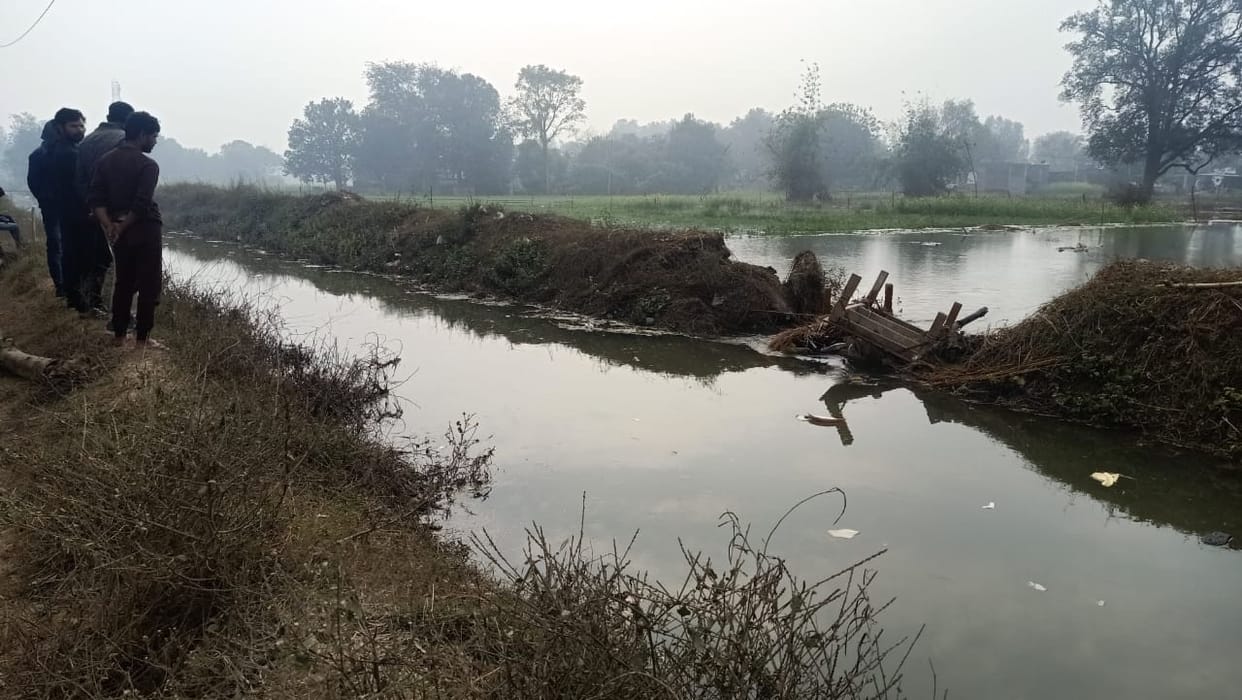 Cleaning of canals was done after spending crores, yet the harvesting continues