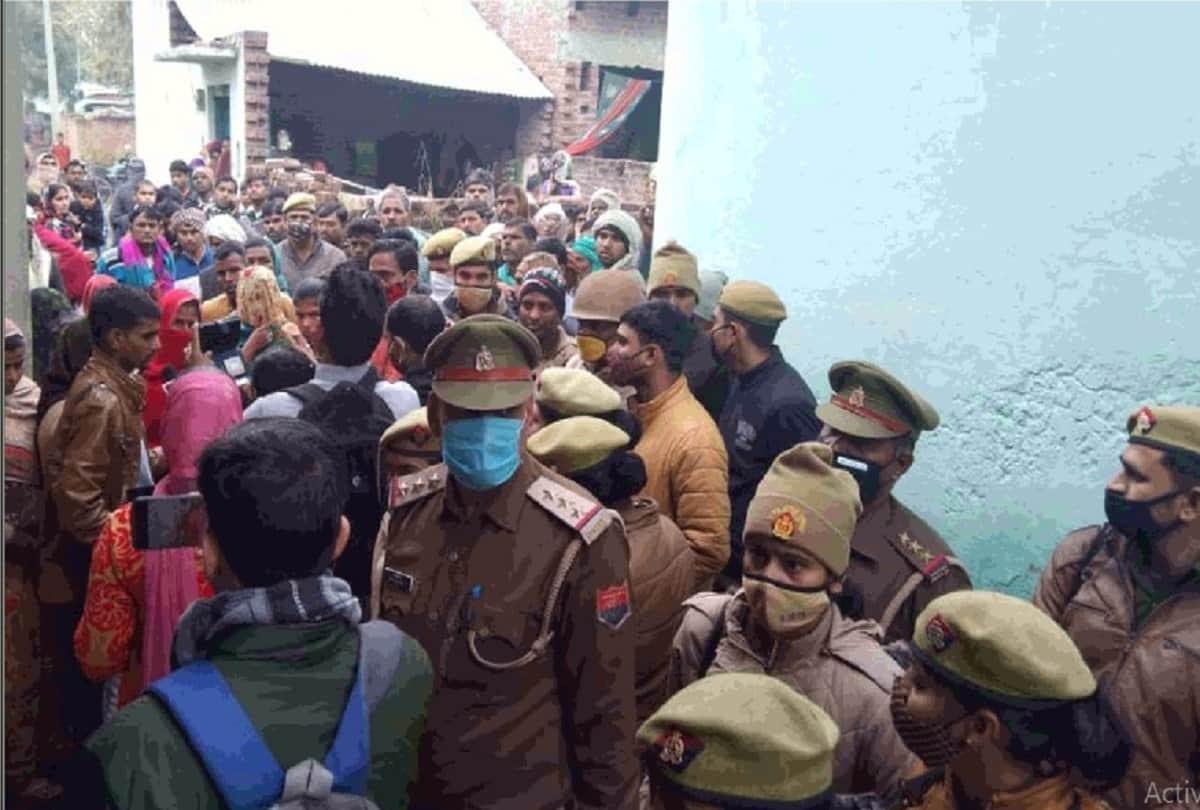 Budaun gang assault case update police gets different statements from victims husband and son