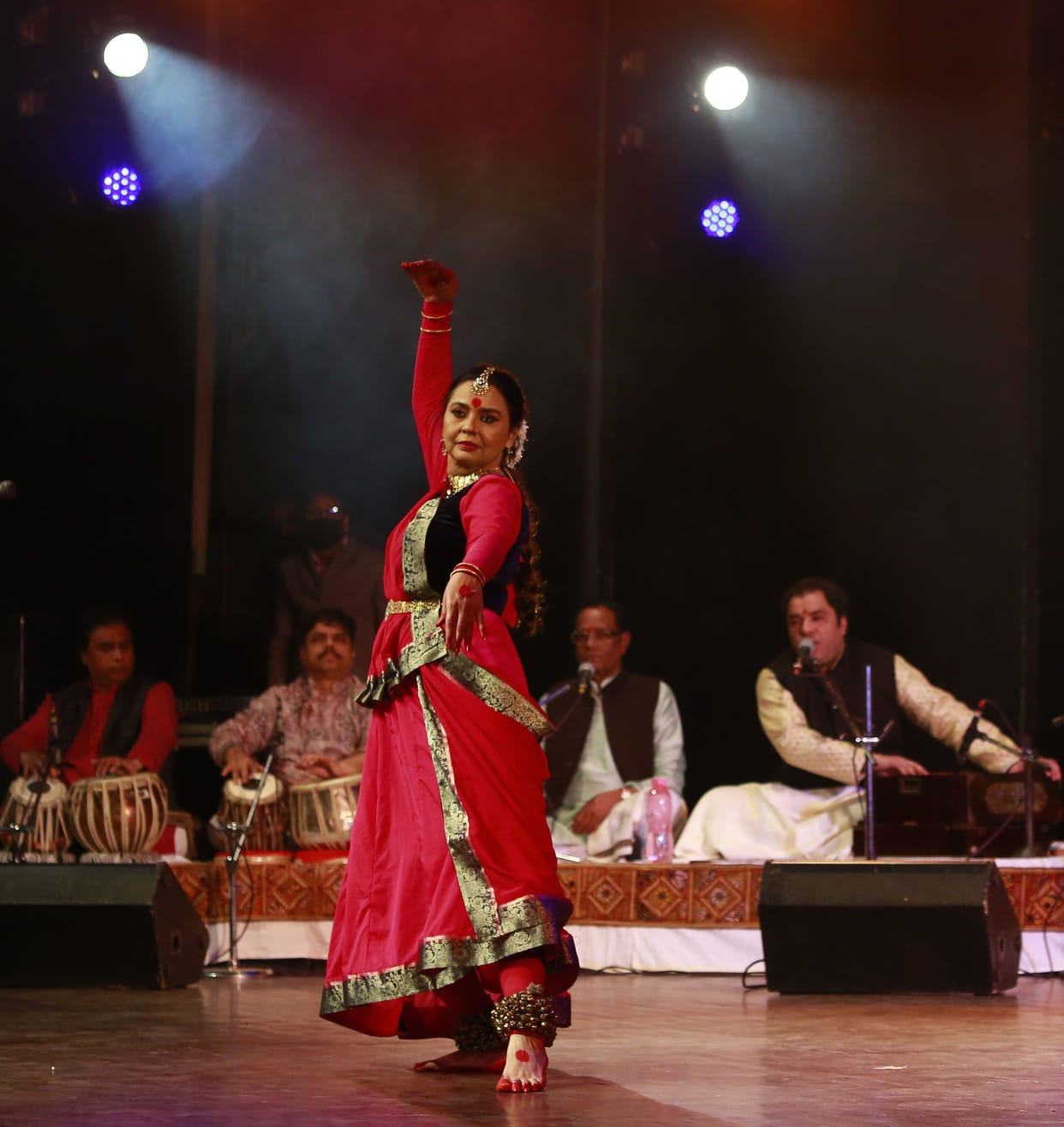 Rani Jhansi's maternal expressions showed through dance