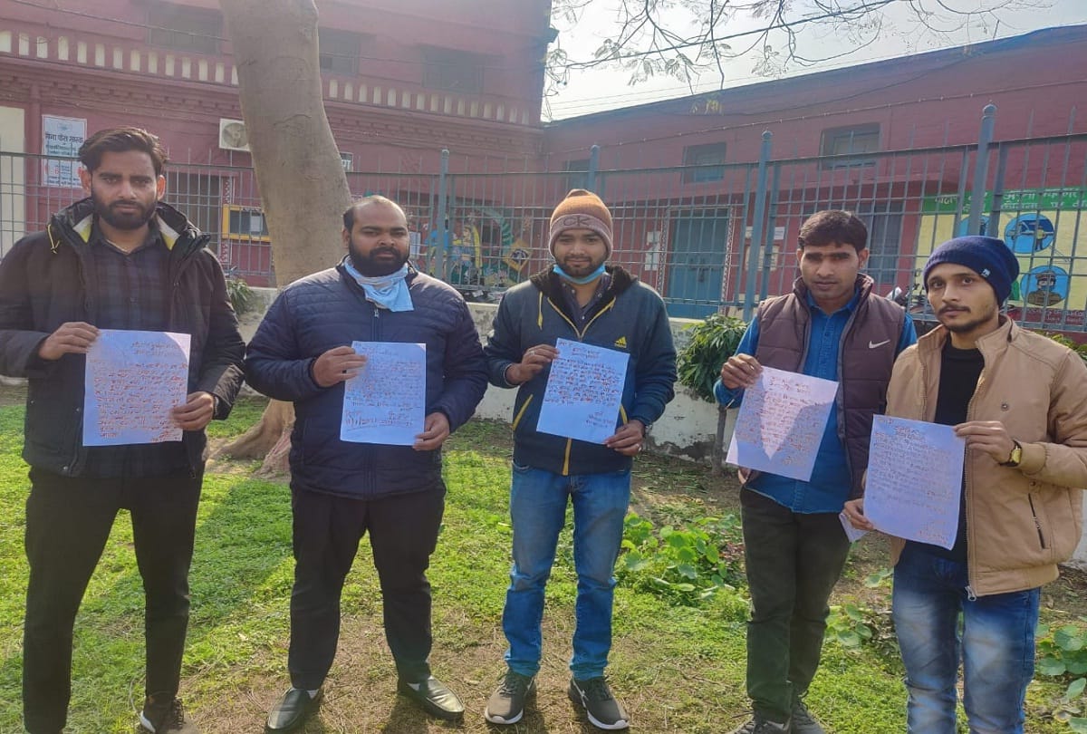 fail llb students written bloody letter to cm yogi request to immediate pass will self burn