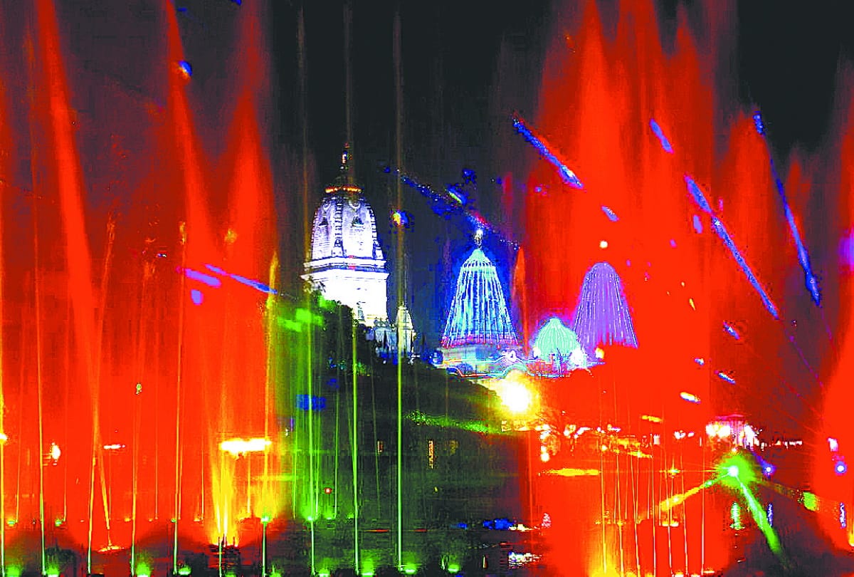 Security arrangement of Gorakhpur temple in four zones for Khichdi Mela