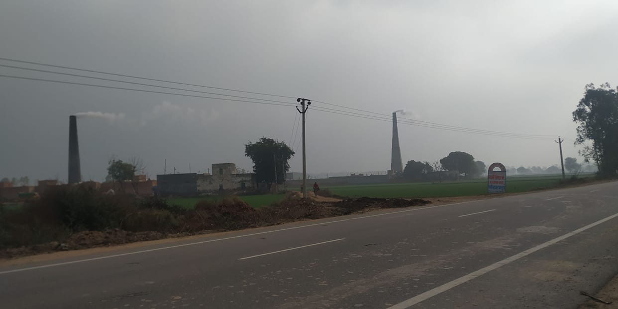 Despite unrestricted brick kilns in the district
