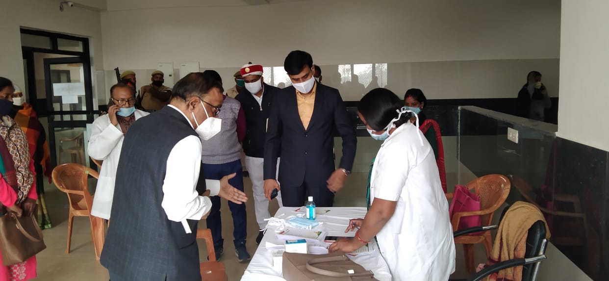 Vaccination rehearsal at 19 health centers
