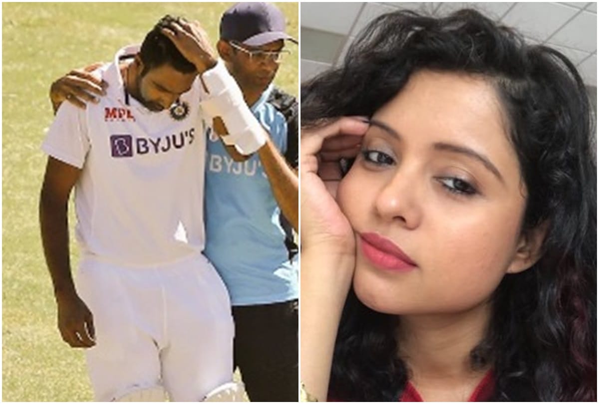 AUS vs IND Ravichandran ashwin was in pain last night and unable to stand properly tweets wife preeti ashwin