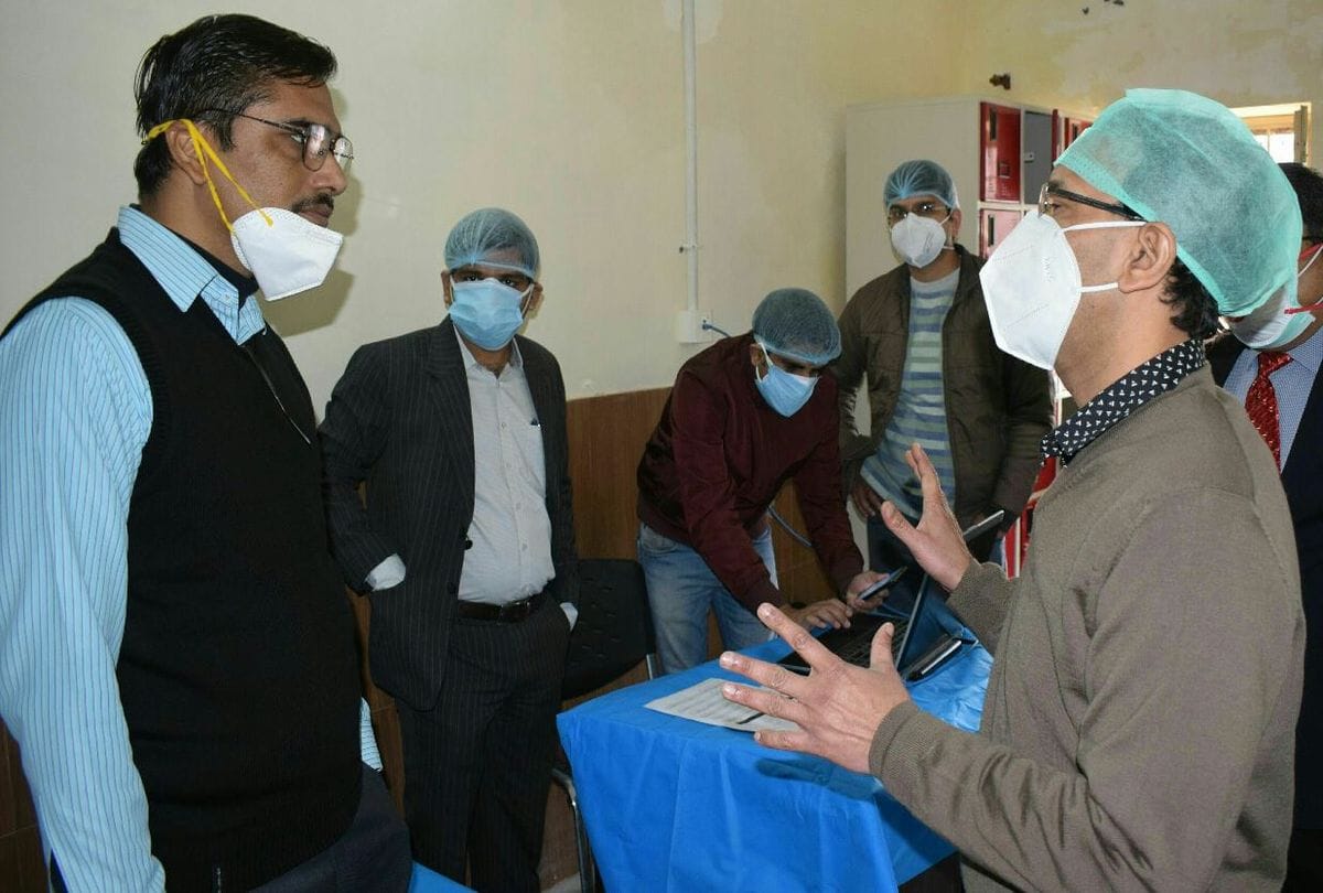 corona vaccine dry run in agra
