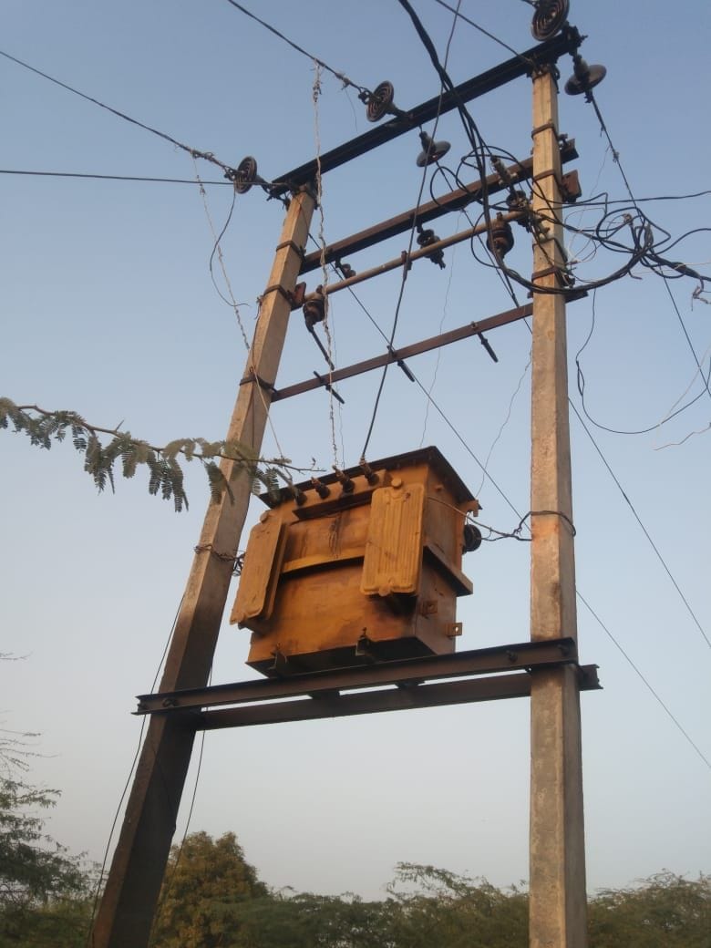 transfarmer blowed, no electricity since 10 days