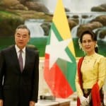 Wang Yi and Aung San Suu Kyi