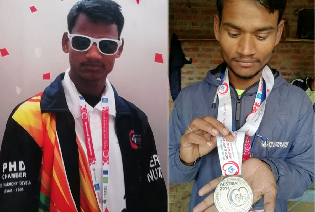 national youth day 2021: Story of Gold Medal winner Umesh in Special Olympics World Winter Games