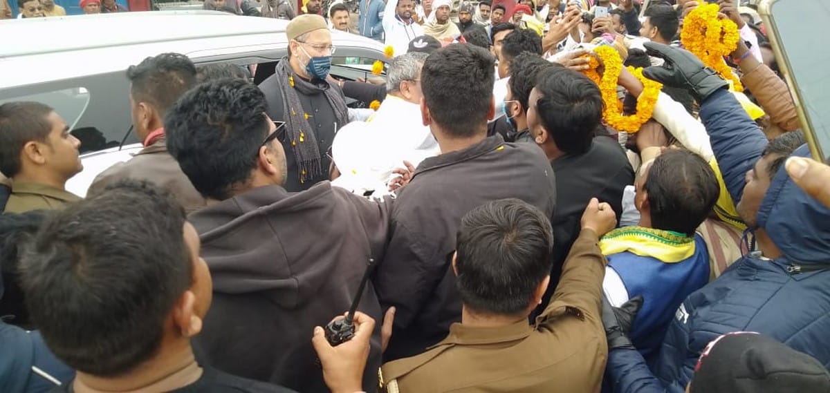 AIMIM Chief Asaduddin Owaisi visit purvanchal said Akhilesh yadav stopped coming to state 12 times