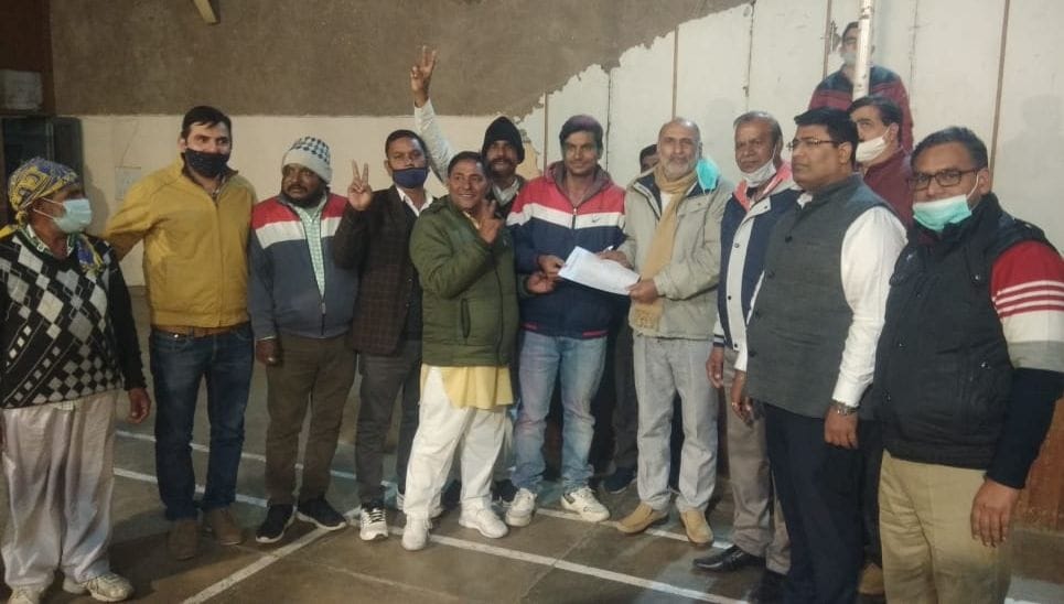 Hauntia election : Dinesh becomes head, won the entire panel