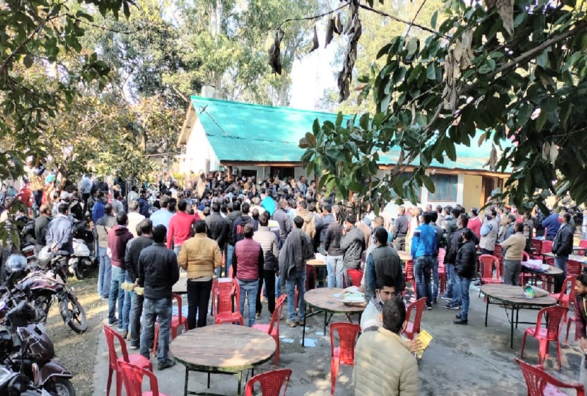 panchayat election: ruckus over tearing 300 ballot papers in ghumarwin bilaspur himachal