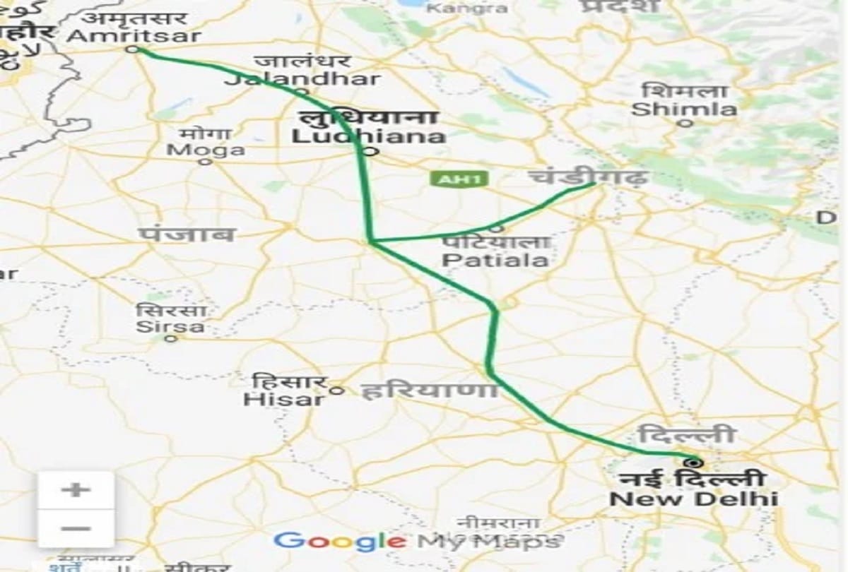 13 stations to be built between Delhi-Amritsar, Bullet train to be stopped in Jind