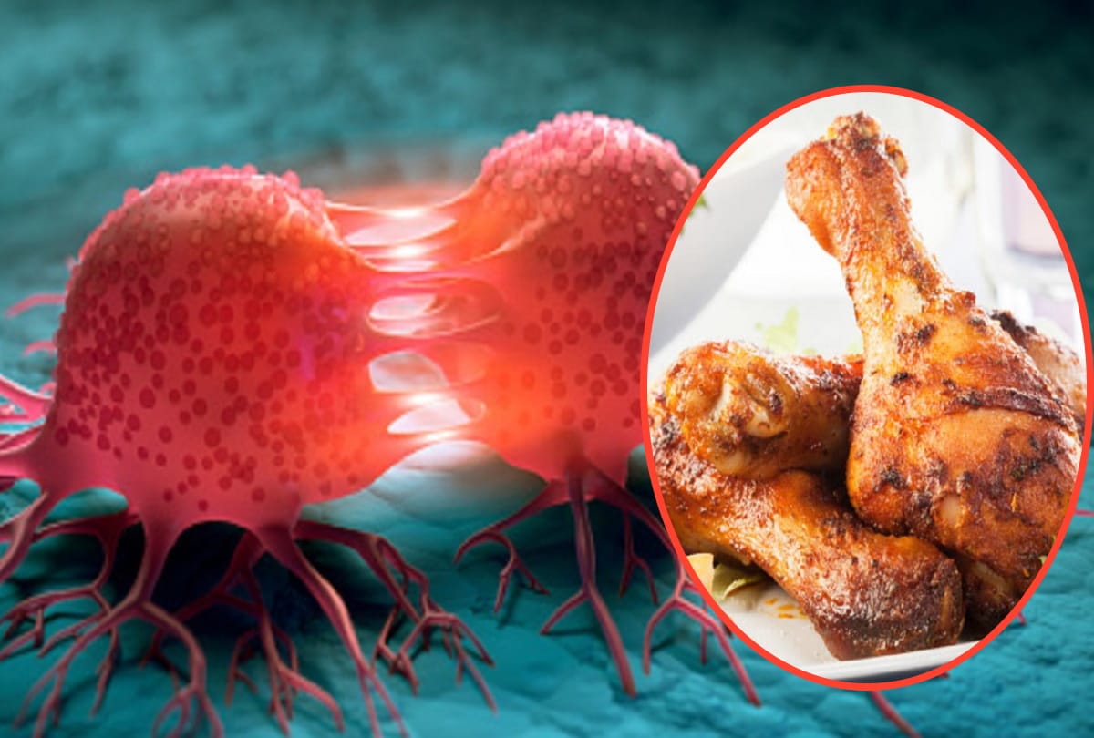 Nonveg higher risk of cancer in human body