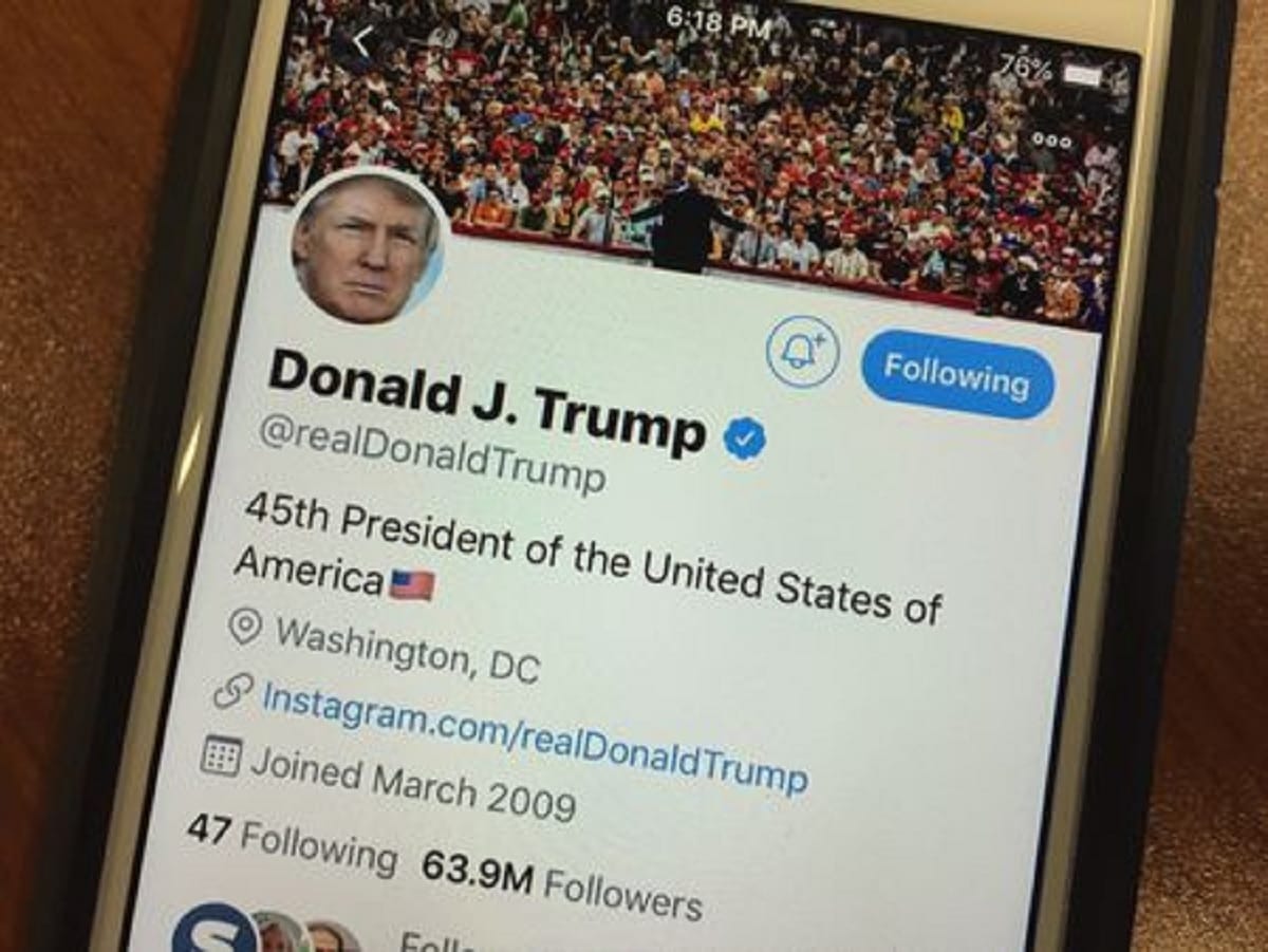 US President Account Joe Biden Twitter starts from zero with no Trump followers