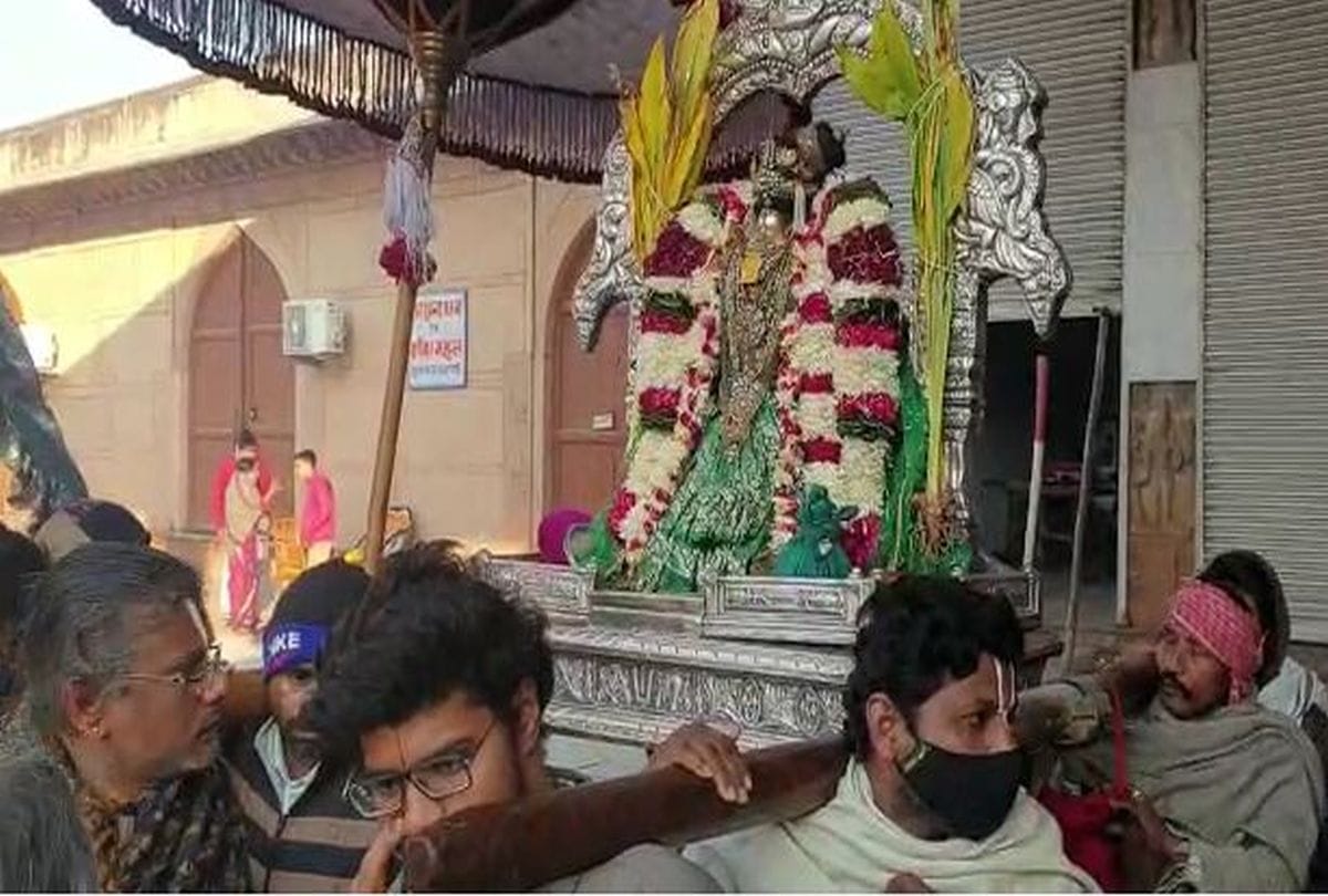 Devi Goda Vivah ustav celebration in Ranganath Temple Vrindavan