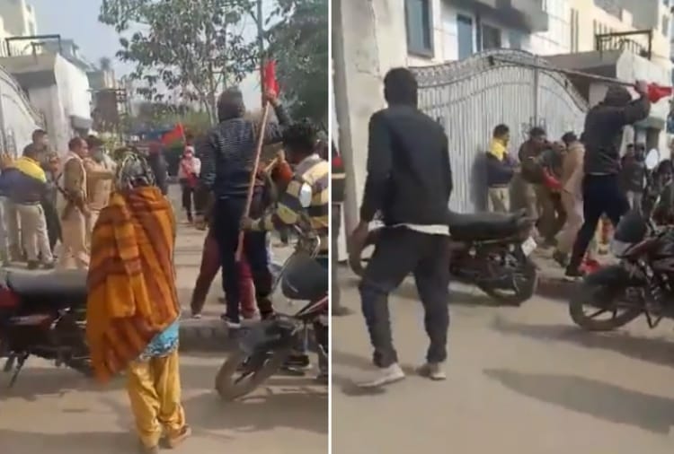 Haryana Crime News: Attacked on Police team in Sonipat of Haryana