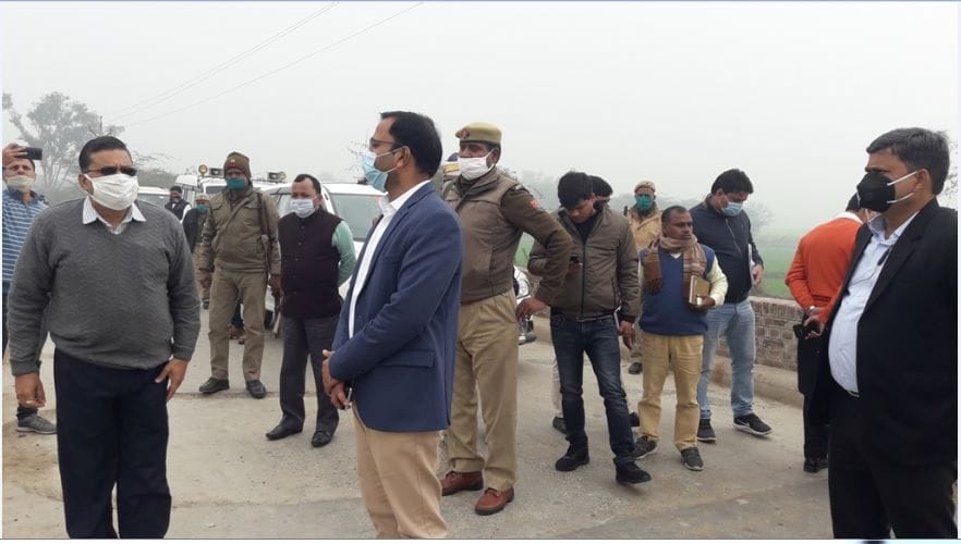 dm went to inspected cattle house