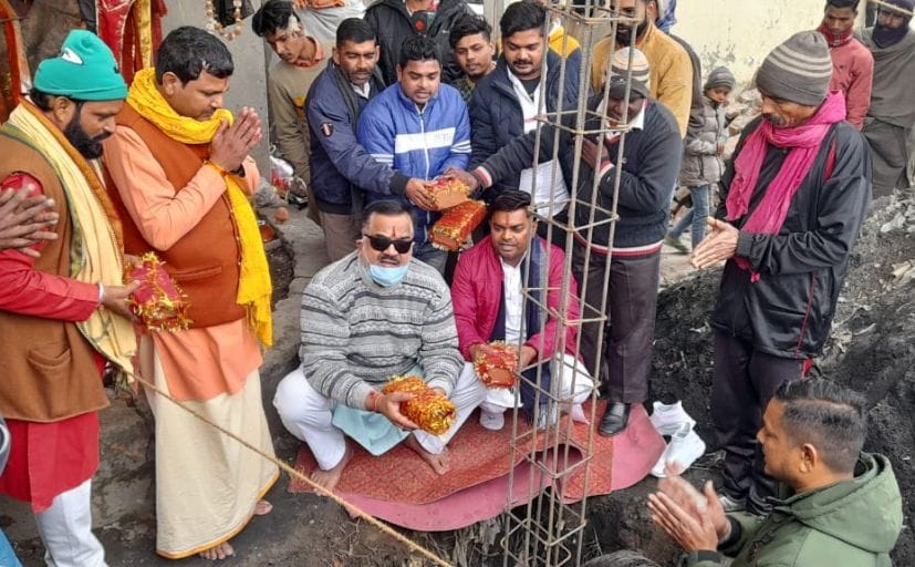 Foundation Stone Ceremony for Hanuman Temple