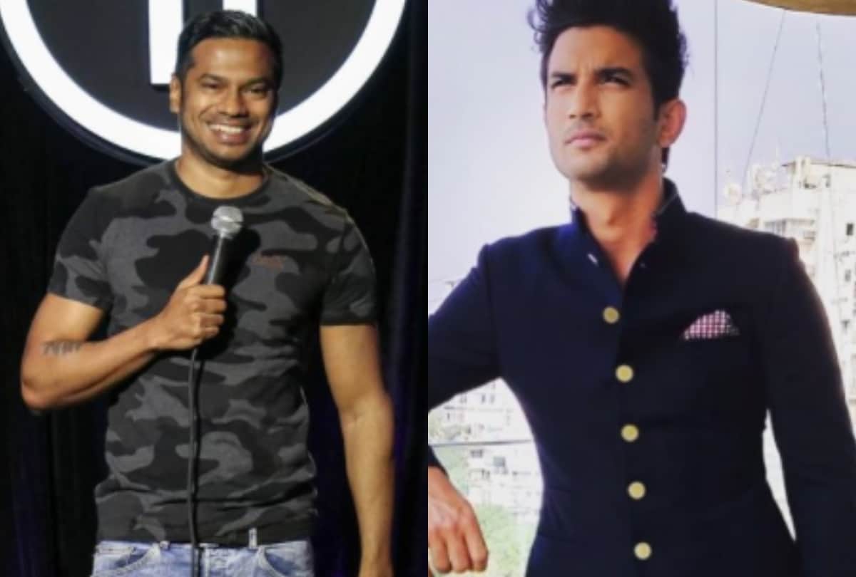 sushant singh Rajput fans takes stand up comedian daniel fernandes on his performace