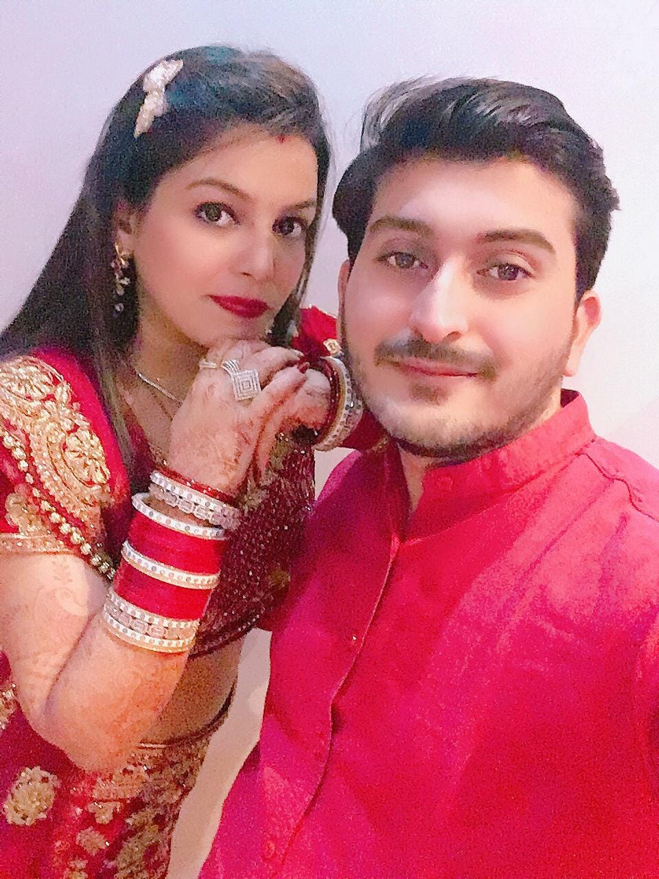 The new couple will rock on the first Lohri