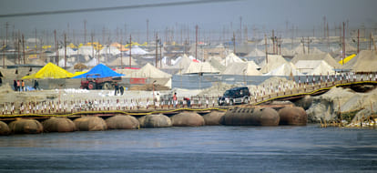 Fair of saints and devotees decorated on Sangam sand, Makar Sankranti tomorrow