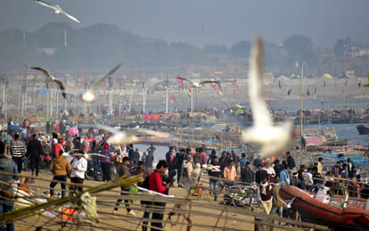Fair of saints and devotees decorated on Sangam sand, Makar Sankranti tomorrow