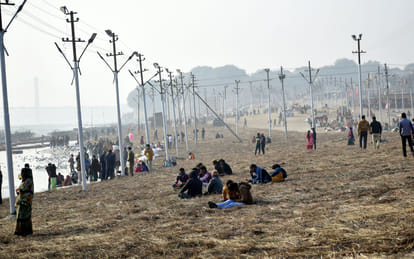 Fair of saints and devotees decorated on Sangam sand, Makar Sankranti tomorrow