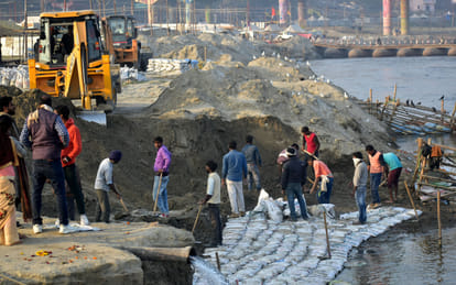 Fair of saints and devotees decorated on Sangam sand, Makar Sankranti tomorrow