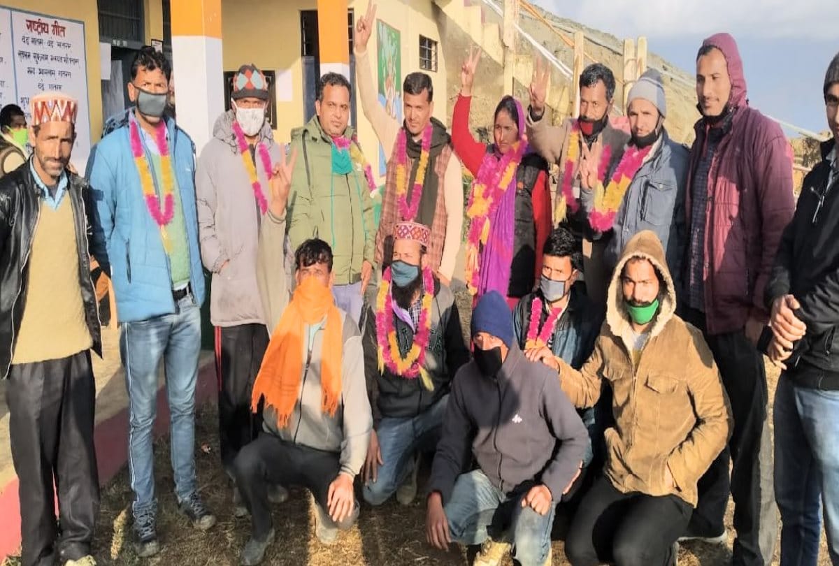 Panchayat elections: wife elected unopposed pradhan and husband elected vice pradhan