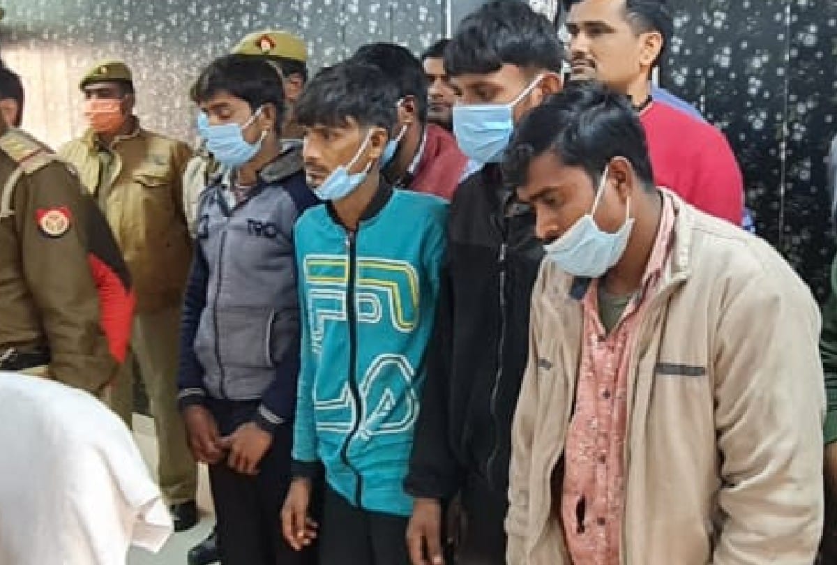 five miscreants of Kalua gang arrested in police encounter in firozabad