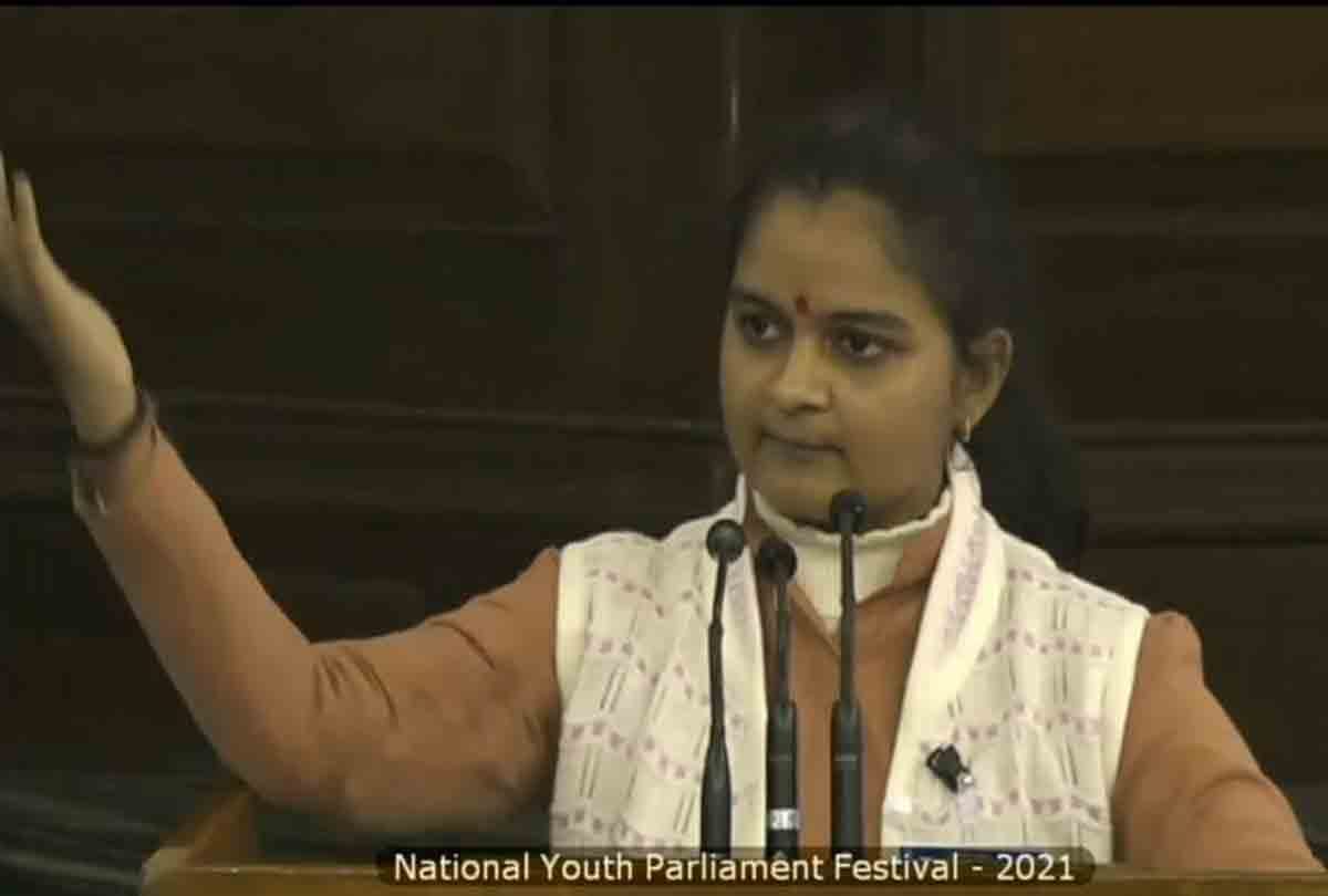 National Youth Day: Eminent speech by Mudita in Parliament, Today the Prime Minister will hear in the Central Hall of Delhi