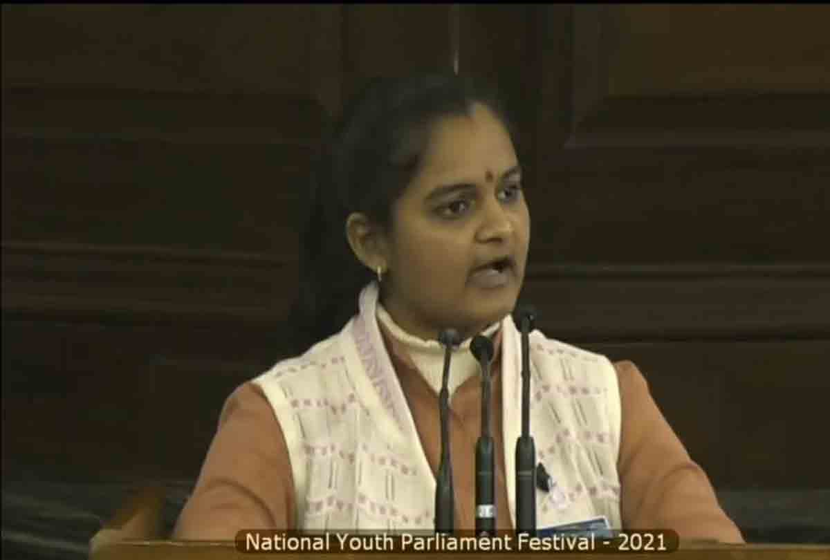 National Youth Day: Eminent speech by Mudita in Parliament, Today the Prime Minister will hear in the Central Hall of Delhi
