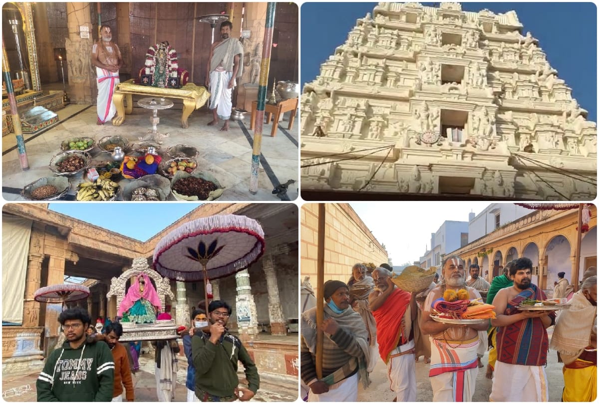 Devi Goda Vivah ustav celebration in Ranganath Temple Vrindavan