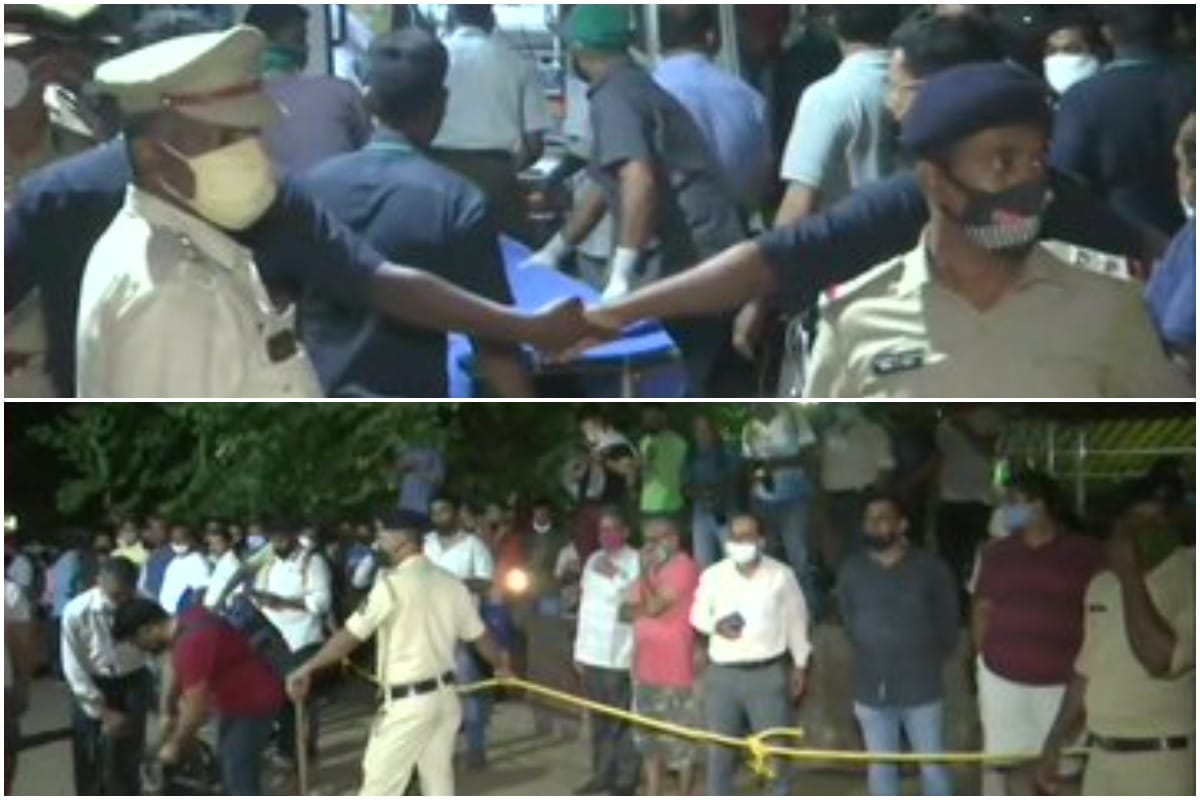 Central Ayush Minister Shripad Naik Car Toppled Near Yallapura, Seriously Injured And His Wife Vijaya Naik Brought Dead