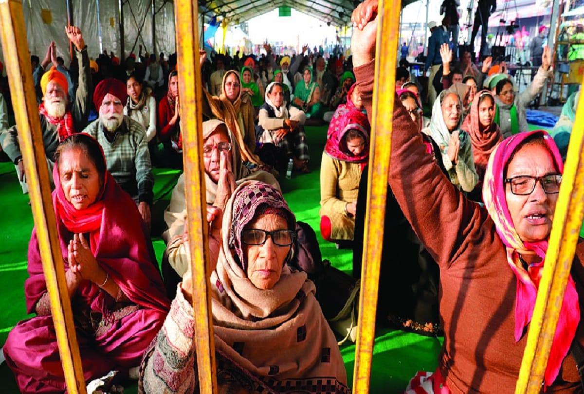 Delhi news: Women and elders involved in farmer movement are not ready to return