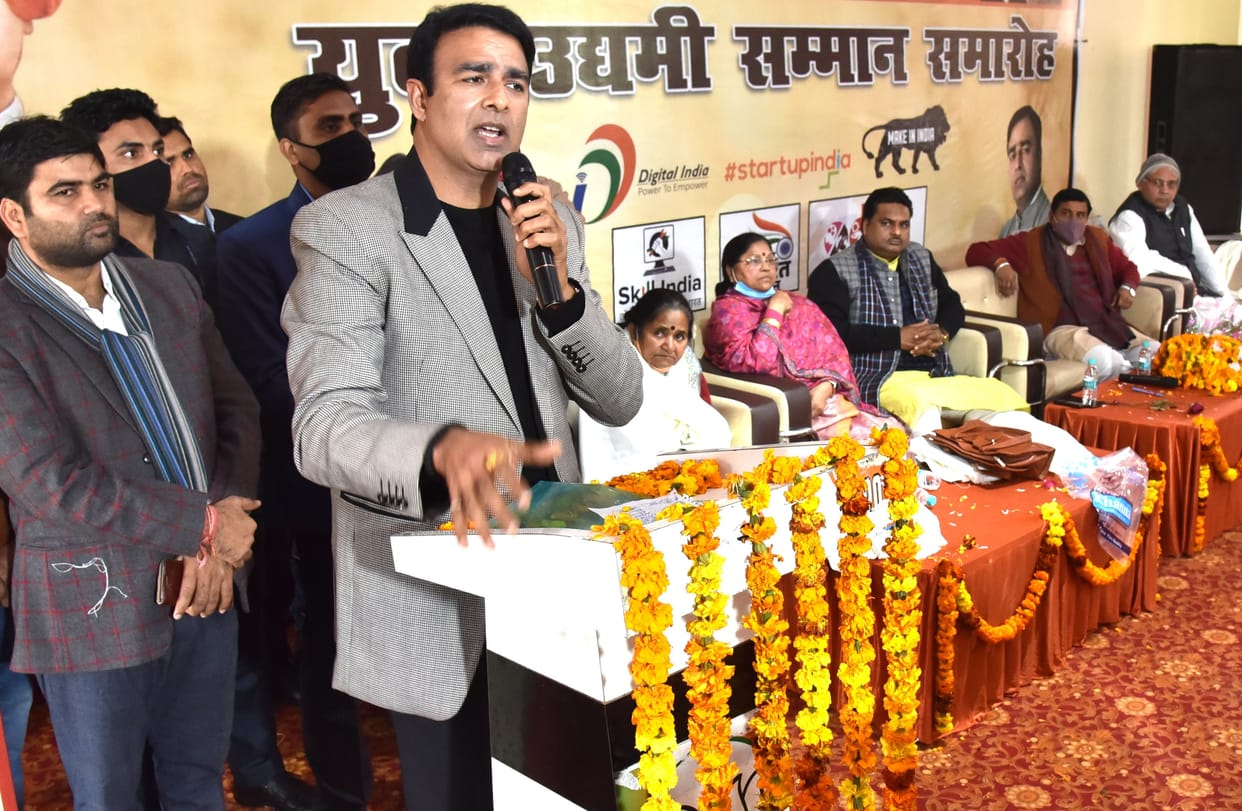 mla sangit som speak on corona vaccine