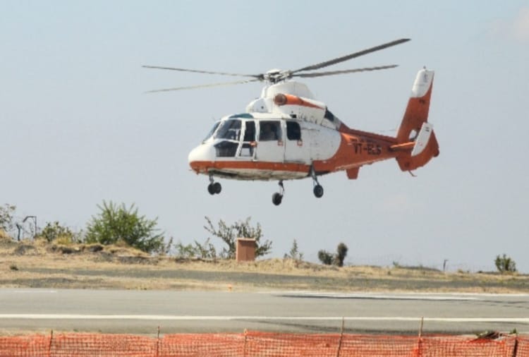 Hisar to Chandigarh Heli taxi service will start from tomorrow if weather is well