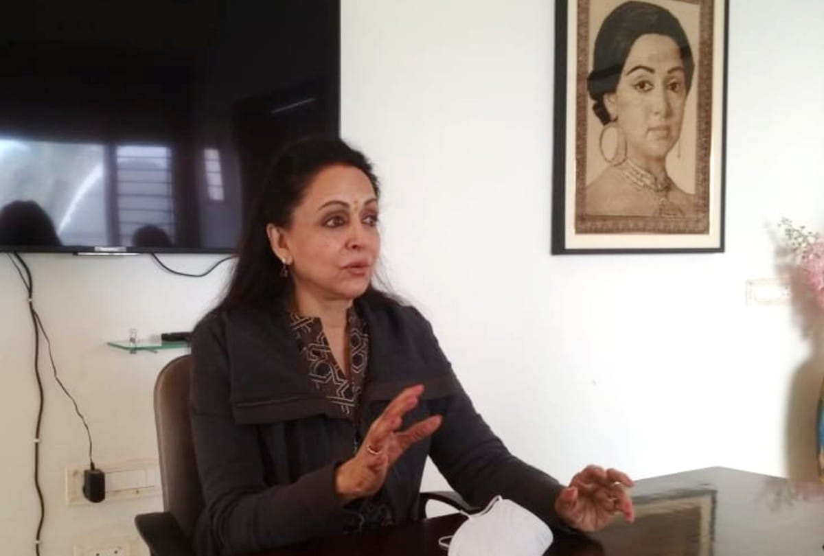 bjp mp hema malini statement on farmer protest farm laws