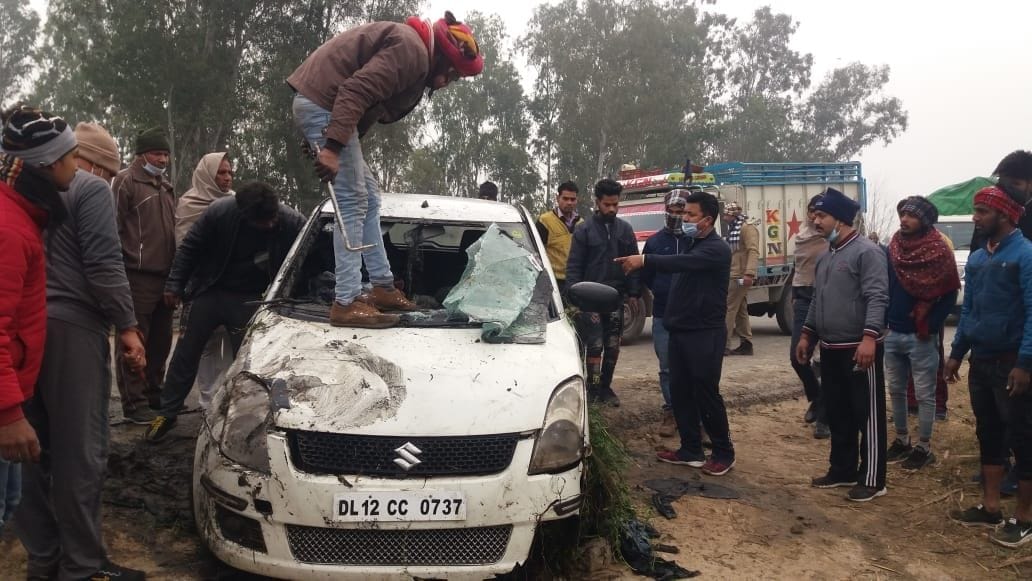 Car falls in pit filled water, driver dies