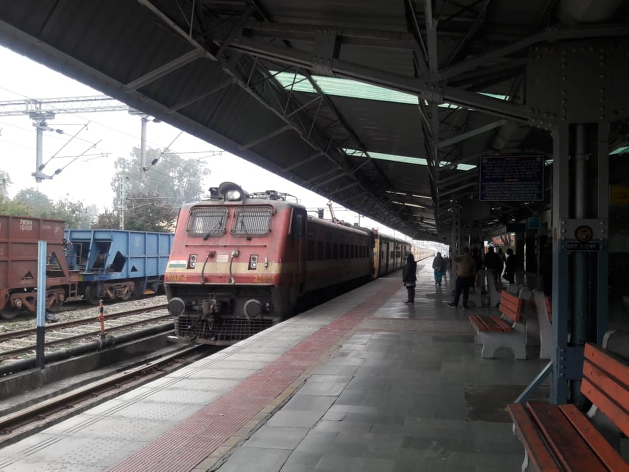 Raunak returned to Pathankot City railway station, Sambalpur Express arrived after 10 months
